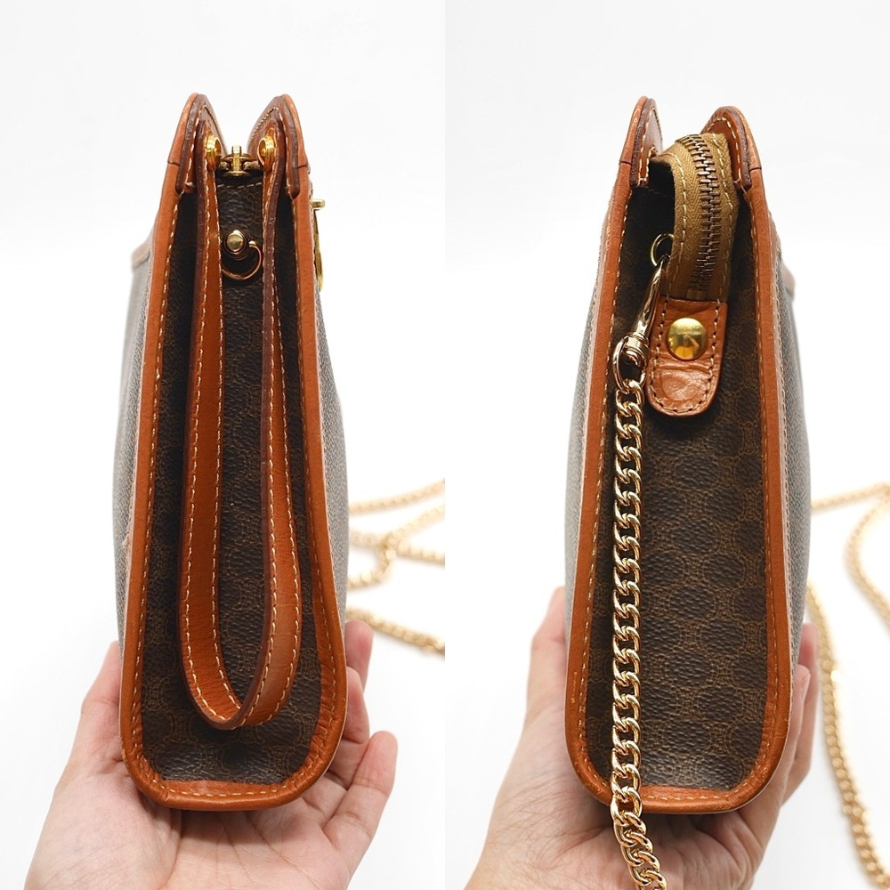 🍓CELINE Macadam Triomphe Clutch - Picture 10 of 13